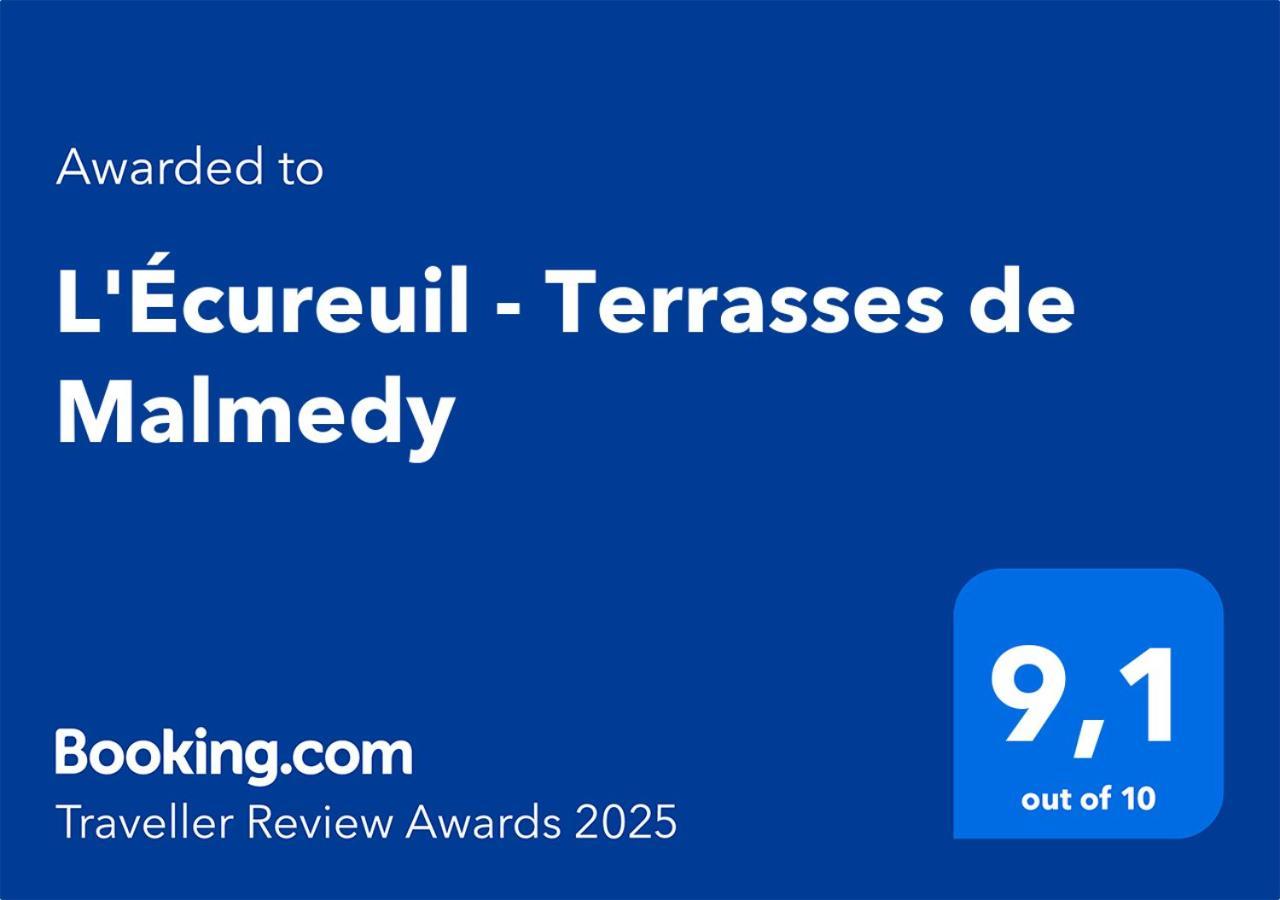 L'Ecureuil - Terrasses De Malmedy Villa Eksteriør billede